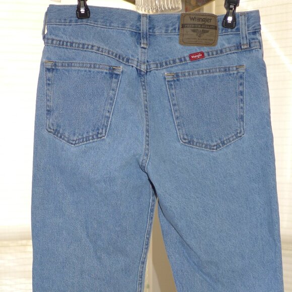 Wrangler® Five Star Premium Denim Regular Fit Jeans Light Stone Wash (96501SL) - Picture 8 of 10